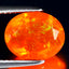 1.43 ct Stunning Oval (10.06 x 8.13 mm) Heated Orange Fire Opal Loose Gemstone