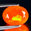 0.92 ct Magnificent fire Oval (9.11 x 6.94 mm) Heated Orange Fire Opal Gemstone
