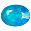 8.15 ct Grand looking Oval (19.98 x 15.07 mm) Heated Ethiopia Blue Opal Stone