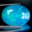8.15 ct Grand looking Oval (19.98 x 15.07 mm) Heated Ethiopia Blue Opal Stone
