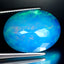 8.15 ct Grand looking Oval (19.98 x 15.07 mm) Heated Ethiopia Blue Opal Stone