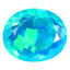 5.19 ct Amazing Oval (14.26 x 12.01 mm) Heated Ethiopia Blue Opal Loose Gemstone