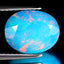 2.13 ct Exquisite Oval(11.28 x 8.95 mm)Heated Ethiopia Blue Opal Loose Gemstone