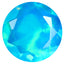 1.21 ct Exquisite Round(9.05 x 9.05 mm)Heated Ethiopia Blue Opal Loose Gemstone