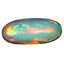 6.51 ct Incredible Oval Cabochon (20.68 x 9.11 mm) Multicolor Rainbow Opal Stone