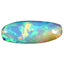 2.89 ct Awe-inspiring Oval Cabochon(19.60 x 7.36 mm)Flashing Multi Rainbow Opal