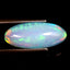 2.69 ct Eye-catching Oval Cabochon(16.30 x 7.13 mm)Multicolor Rainbow Opal Stone