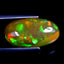 3.85 ct Dazzling Oval Cabochon(16.08 x 8.76 mm)Flashing Multicolor Rainbow Opal