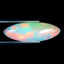4.51 ct Attractive Marquise Cabochon(22.65 x 8.04 mm)Multi Rainbow Opal Gemstone