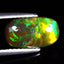 1.79 ct Cushion Cabochon(11.41 x 6.61 mm)Multicolor Rainbow Opal Loose Gemstone