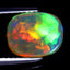 1.81 ct Attractive Cushion Cabochon(10.04 x 8.03 mm)Flashing Multi Rainbow Opal