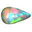 5.84 ct Very good Pear Cabochon(16.33 x 9.14 mm)Multicolor Rainbow Opal Gemstone