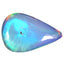 3.24 ct Superb Pear Cabochon (15.62 x 10.14 mm) Flashing Multicolor Rainbow Opal