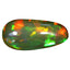 2.58 ct Pear Cabochon(13.40 x 6.36 mm)Flashing Multicolor Rainbow Opal Gemstone