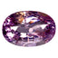 GIA Certified 3.53 ct Oval (10.52 x 7.05 mm) Unheated Pinkish Purple Sapphire