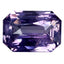 GIA Certified 2.00 ct Octagon (8.61 x 6.12 mm) Unheated Natural Purple Sapphire