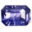 GIA Certified 2.03 ct Octagon (8.31 x 5.89 mm) Unheated Bluish Violet Sapphire