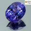 GIA Certified 1.62 ct Oval(7.42 x 5.95 mm)Unheated Natural Violet Sapphire Stone