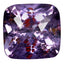 GIA Certified 1.51 ct Cushion (6.46 x 6.24 mm) Unheated Purplish Pink Sapphire