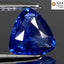 GIA Certified 1.16 ct Phenomenal Triangle(7.29 x 6.89 mm)Unheated Blue Sapphire