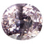 GIA Certified 3.12 ct Oval(8.25 x 7.33 mm)Unheated Natural Light Purple Sapphire