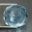 8.74 ct Awe-inspiring Cushion(14.64 x 13.40 mm)Brazil Sky Blue Aquamarine Stone