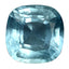 5.42 ct Cushion (11.11 x 11.05 mm) Brazil Sky Blue Aquamarine Gemstone