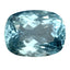 4.05 ct Fabulous Cushion (11.55 x 8.85 mm) Brazil Sky Blue Aquamarine Gemstone