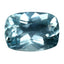 1.56 ct Phenomenal Cushion (8.92 x 6.44 mm) Brazil Sky Blue Aquamarine Gemstone
