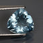 1.72 ct Unbelievable Trillion(8.27 x 8.11 mm)Brazil Sky Blue Aquamarine Gemstone