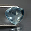 1.72 ct Unbelievable Trillion(8.27 x 8.11 mm)Brazil Sky Blue Aquamarine Gemstone