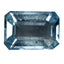 1.58 ct Superior Octagon (9.08 x 6.34 mm) Brazil Sky Blue Aquamarine Gemstone