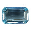 1.39 ct Stunning Octagon (9.38 x 6.07 mm) Brazil Sky Blue Aquamarine Gemstone