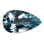 1.53 ct Phenomenal Pear (10.68 x 6.34 mm) Brazil Sky Blue Aquamarine Gemstone