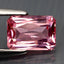 1.34 ct Octagon (7.31 x 5.14 mm) Unheated / Untreated Tanzania Pink Spinel Stone