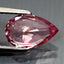 1.94 ct Pear(10.02 x 6.44 mm)Unheated / Untreated Tanzania Pink Spinel Gemstone