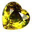 2.00 ct Stunning Heart (7.68 x 7.55 mm) Afghanistan Multi Color Sphene Gemstone