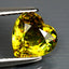 2.00 ct Stunning Heart (7.68 x 7.55 mm) Afghanistan Multi Color Sphene Gemstone