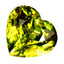 1.90 ct Heart (8.17 x 7.49 mm) Afghanistan Natural Multi Color Sphene Gemstone
