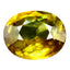 2.35 ct Flashing Oval (9.64 x 7.92 mm) Afghanistan Multi Color Sphene Gemstone