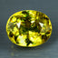 1.79 ct Topnotch Oval Cut (8.12 x 6.48 mm) Pakistan Multi Color Sphene Gemstone