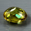 1.79 ct Topnotch Oval Cut (8.12 x 6.48 mm) Pakistan Multi Color Sphene Gemstone