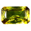 1.74 ct Wonderful Octagon (9.12 x 5.70 mm) Pakistan Multi Color Sphene Gemstone