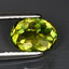 2.01 ct Flashing Oval (7.94 x 6.03 mm) Pakistan Green Sphene Natural Gemstone