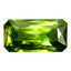 1.65 ct Exquisite Octagon(9.88 x 5.12 mm)Pakistan Green Sphene Natural Gemstone