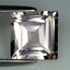 2.12 ct Shimmering Princess (8.13 x 8.03 mm) (Un-Heated) Peach Pink Morganite
