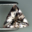 0.84 ct Eye-opening Trillion (6.93 x 6.82 mm) (Un-Heated) Peach Pink Morganite