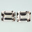 2.82 ct (2pcs) MATCHING PAIR Octagon (8.04 x 6.13 mm) Peach Pink Morganite Stone