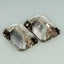 1.92 ct (2pcs) MATCHING PAIR Octagon (6.91 x 5.10 mm) Peach Pink Morganite Stone