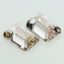 1.88 ct (2pcs) MATCHING PAIR Octagon (7.17 x 5.14 mm) Peach Pink Morganite Stone